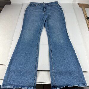 Madewell Women's Blue Flare & Wide Leg Jeans